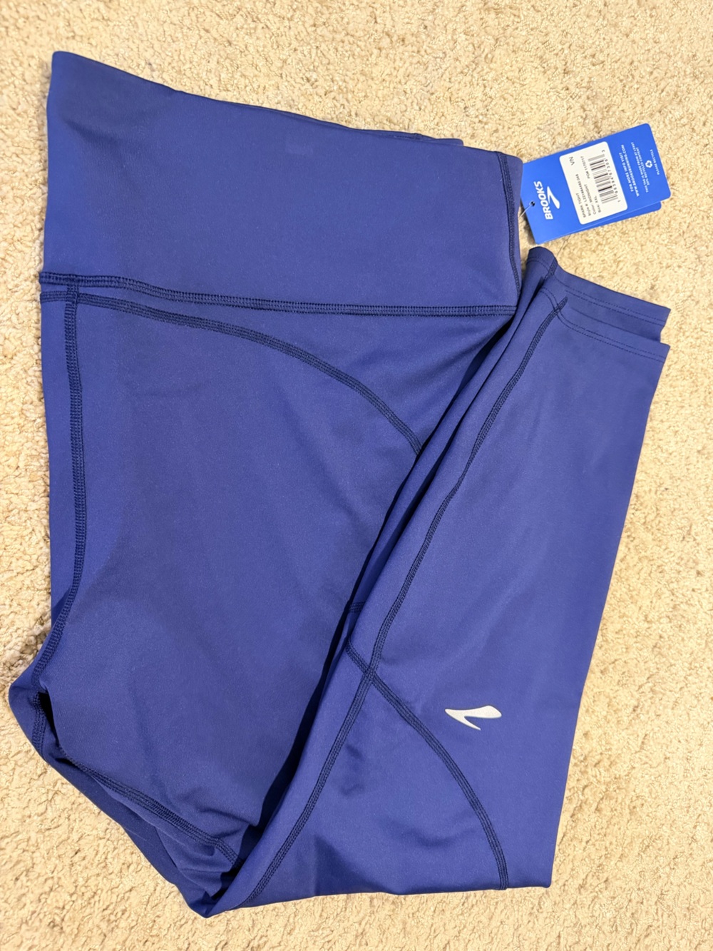 Brooks Women’s Running Leggings  - XXL -Navy Blue